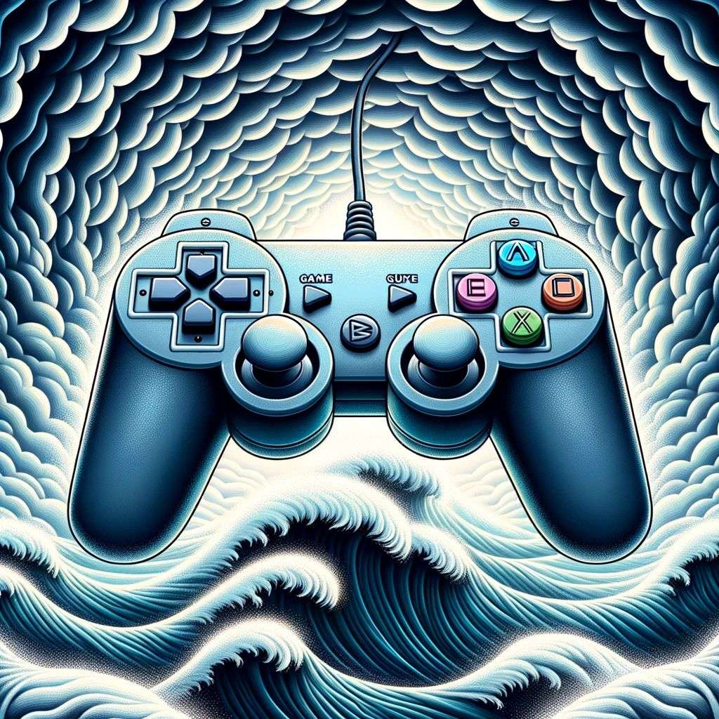 a representation of anxiety, game design